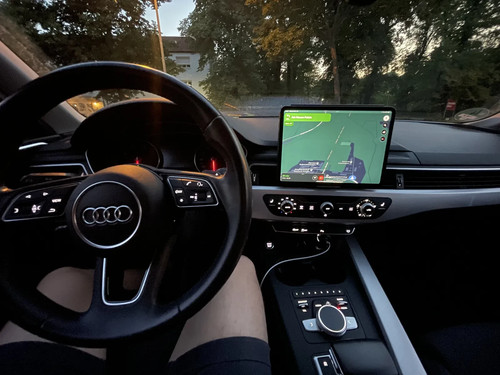 Supporto ipad tablet audi - supporto, a4